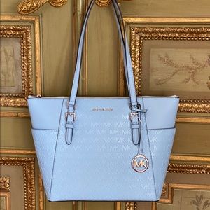 NWT Michael Kors Charlotte signature tote bag
